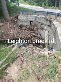 Leighton Brook bridge